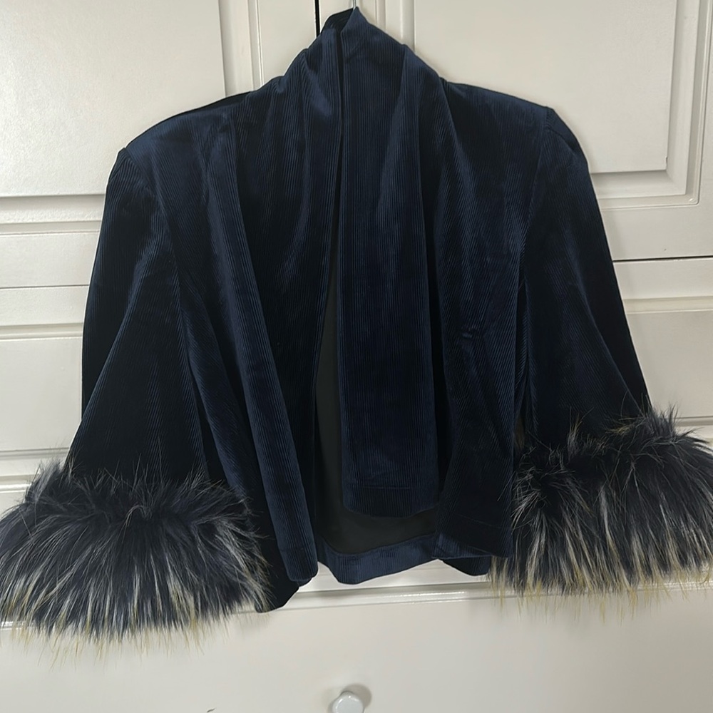 Traffic People Navy Mia Jacket